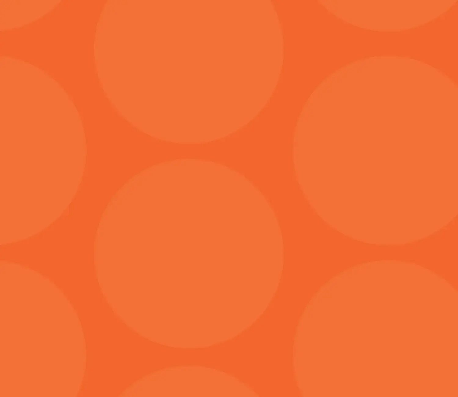 Orange Circle Background