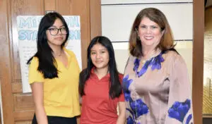 Kelly Dehan with Diana and Angely