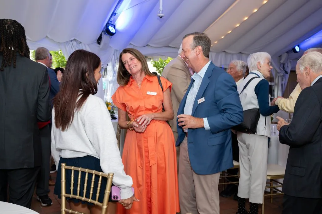 CISE Securing Their Future Campaign - group of people talking at event